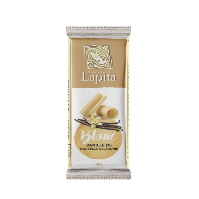 Tablette Lapita blanc vanille de Lifou 100G