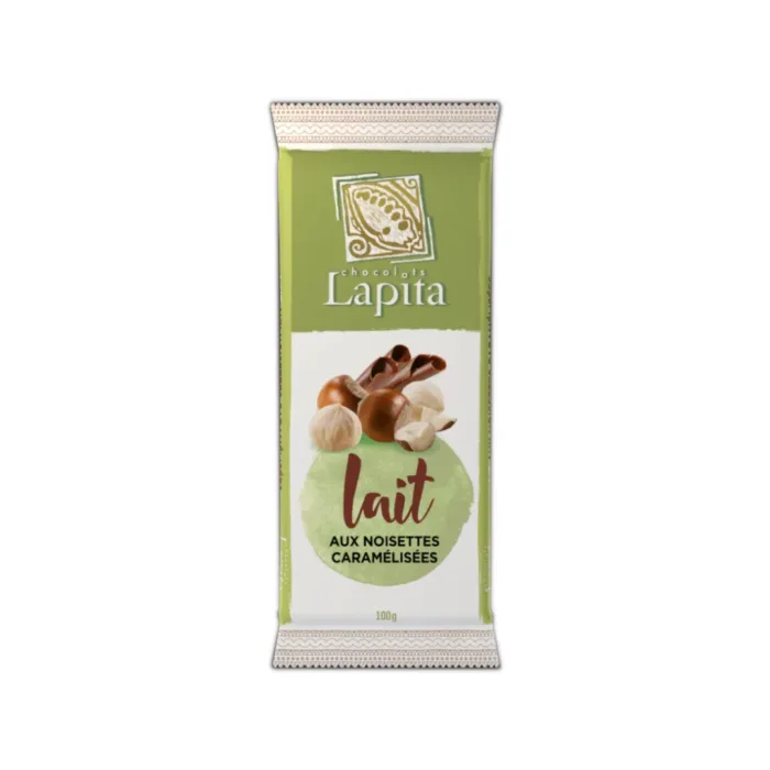 Tablette Lapita lait noisette 100G