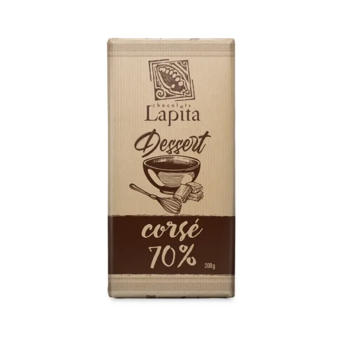 Tablette Lapita Dessert 70 % 200G