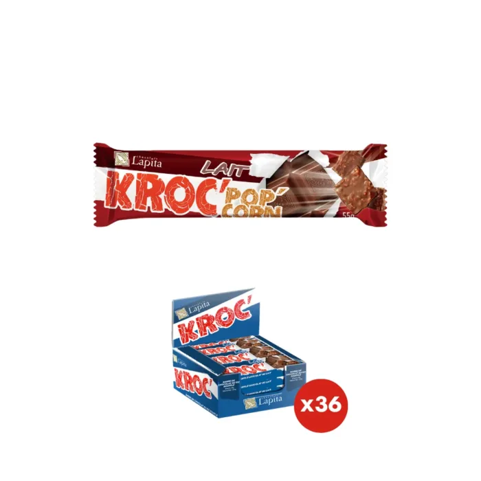 Barre Lapita Kroc' Pop-corn 55G