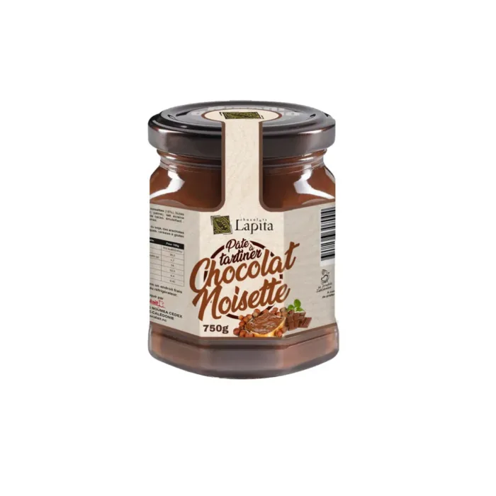 Pate à tartiner Lapita 15% de noisette 750g