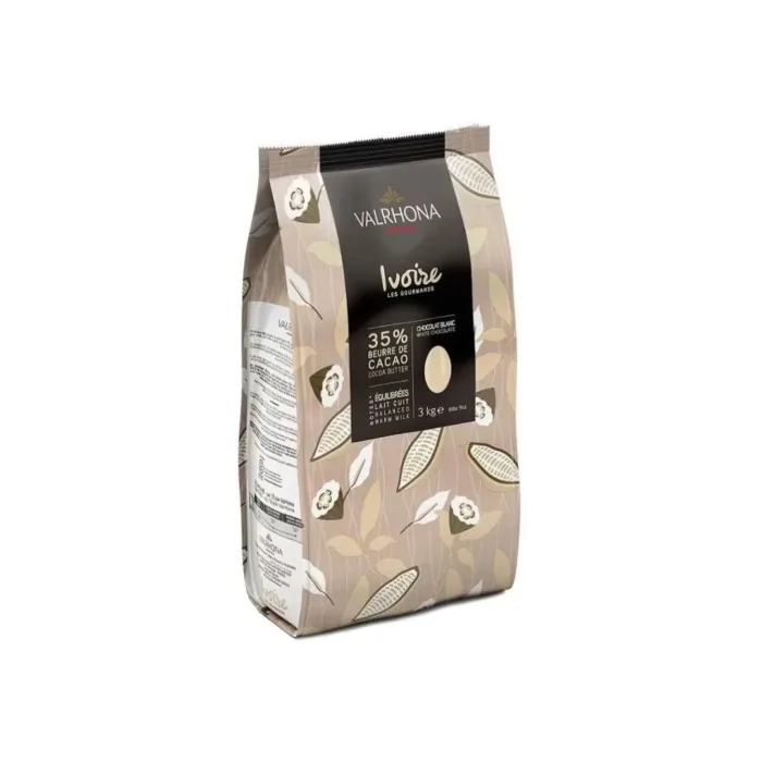 Couverture Ivoire 35% Valrhona 3KG
