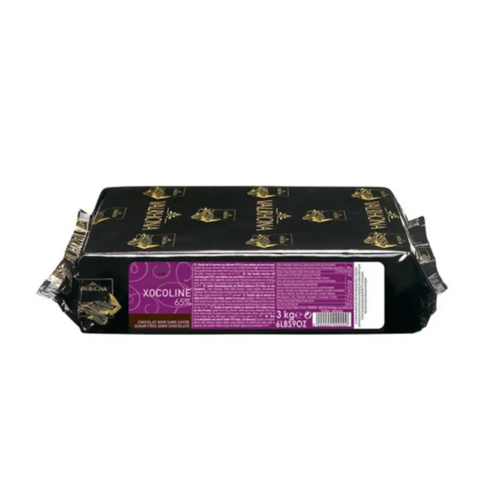 Couverture Xocoline 65% bloc Valrhona 3KG