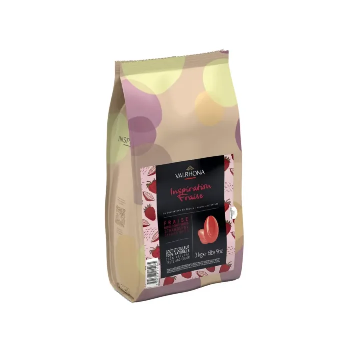 Couverture inspiration Fraise Valrhona 3KG