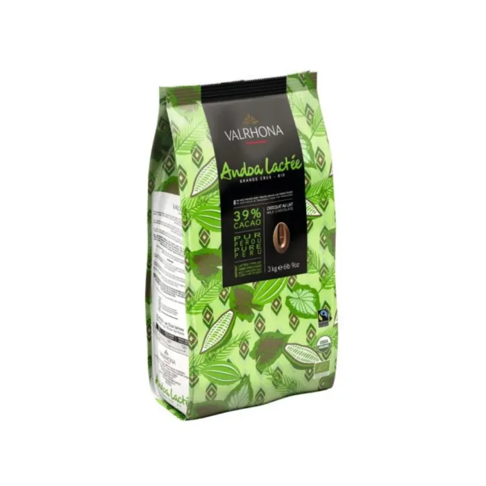 Couverture Andoa lactée 39% Valrhona 3KG