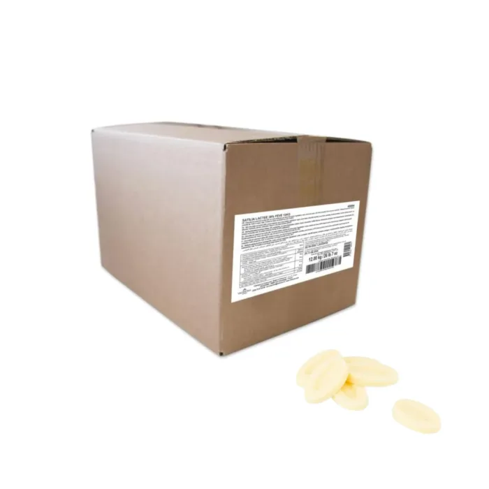 Couverture Satilia blanche 31% Valrhona 12kg