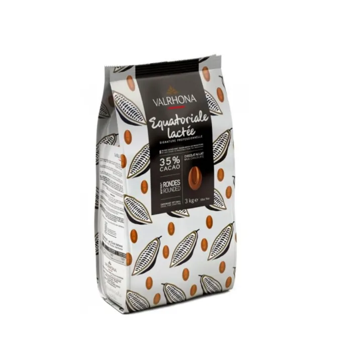 Couverture Equateur lactée 35% Valrhona 3KG
