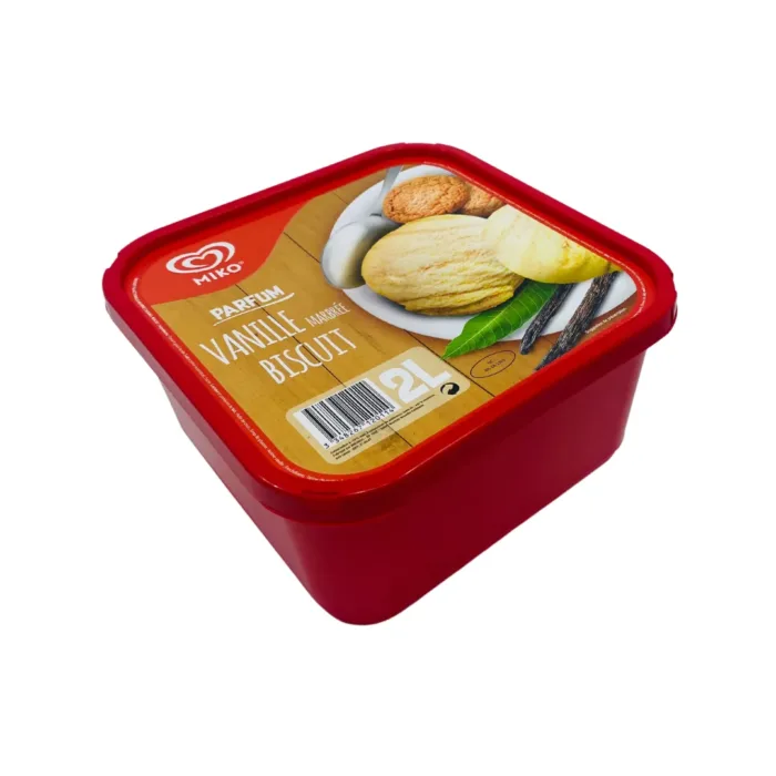 Glace Miko Vanille/Biscuit 2L