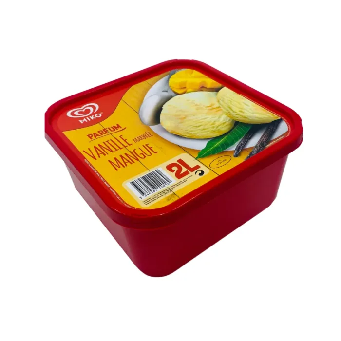 Glace Miko Vanille/Mangue 2L
