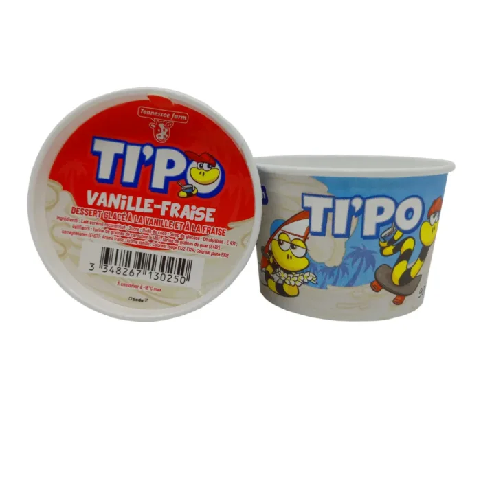 Ptipot Vanille et Fraise x24