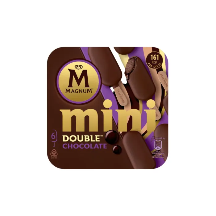 Magnum Mini Double Chocolat x6