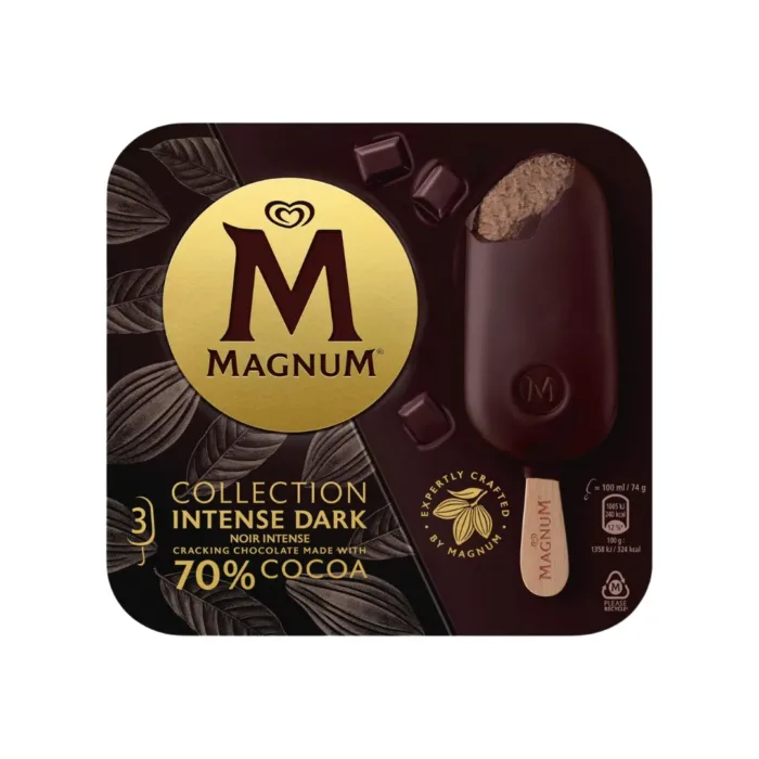 Magnum Dark intense x3