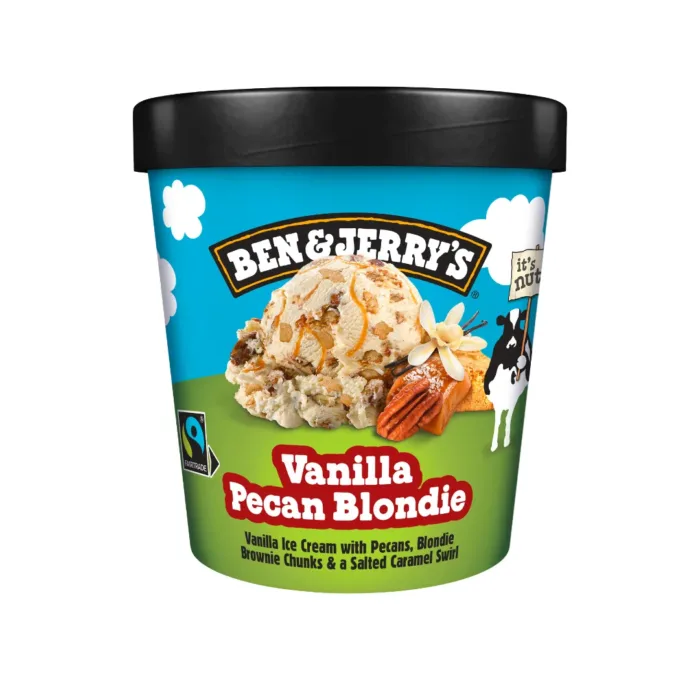 Ben & Jerry’s Vanille pecan 465ML