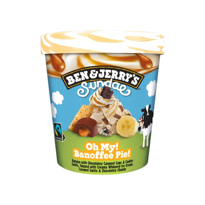 Ben & jerry’s Banofee Pie Sunday 427ML