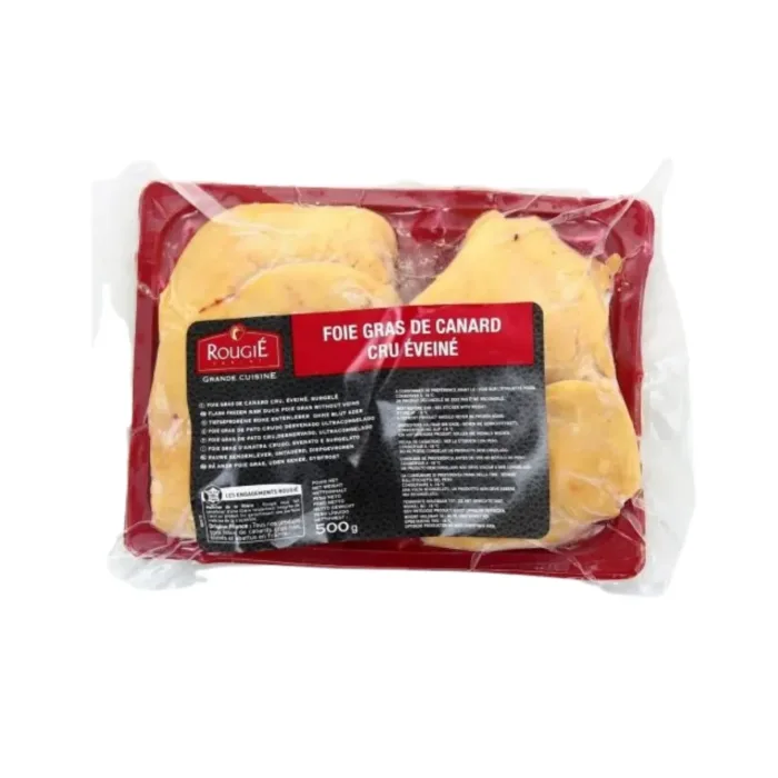 Foie de canard cru grande cuisine éveiné 500G