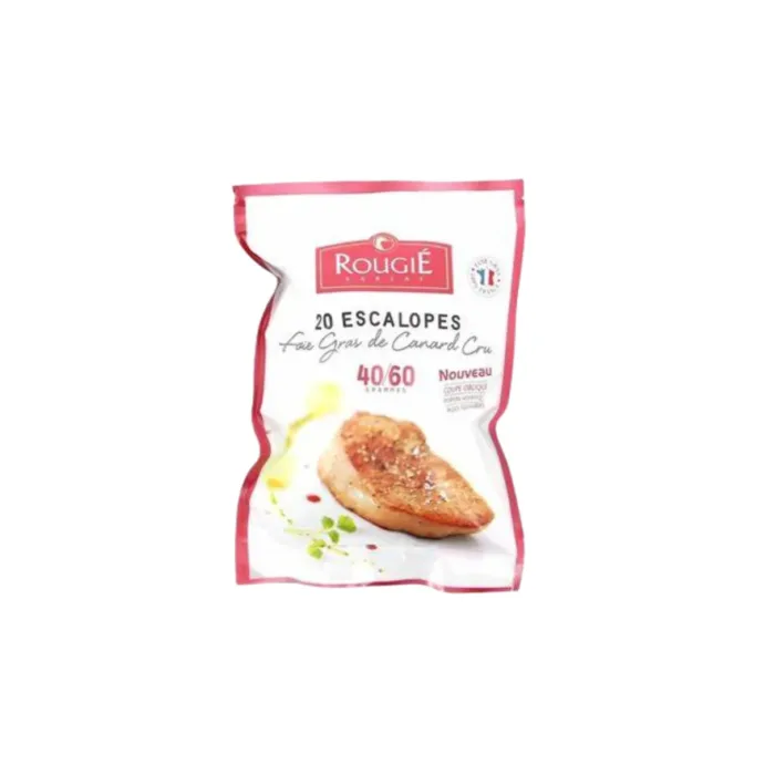Foie de canard cru escalopes Rougié 900G