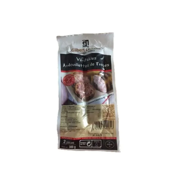 4 andouillettes Troyes 500G