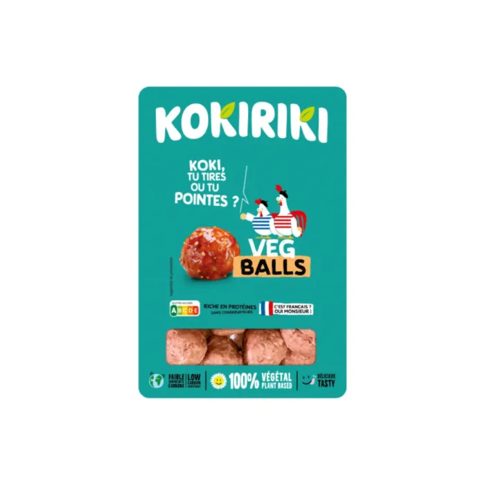 Kokiriki  spécialité vegan - Facon boulette de viande 150G