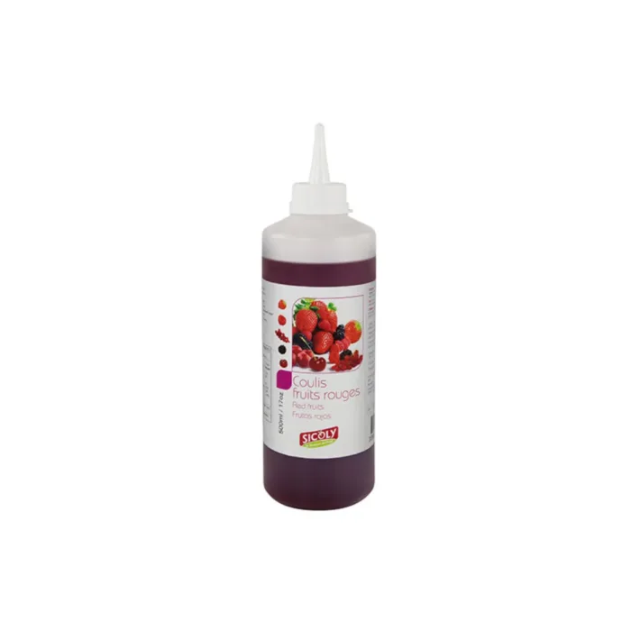 Coulis de fruits rouges 500G