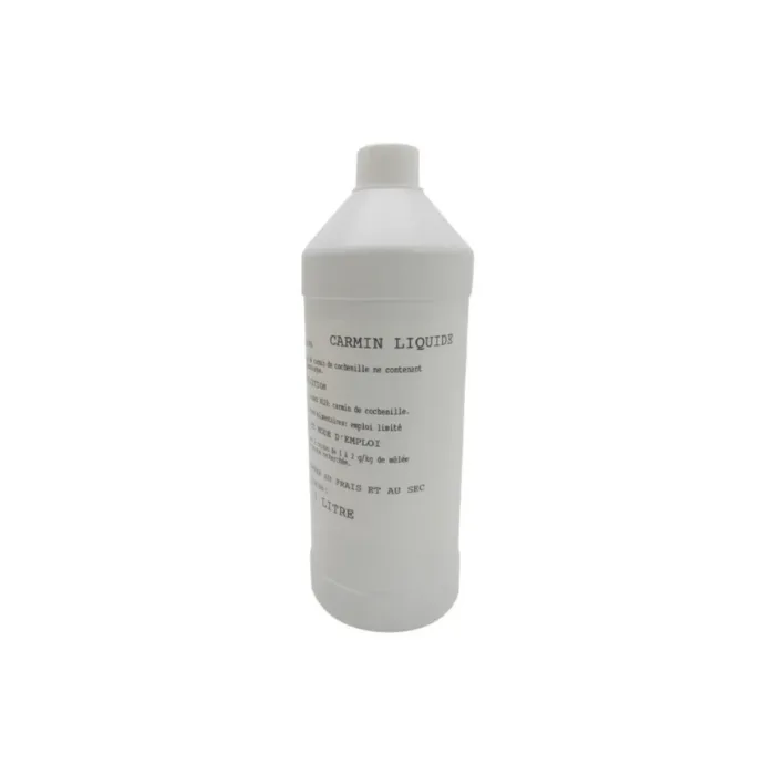 Carmin cochenille liquide bouteille 1L