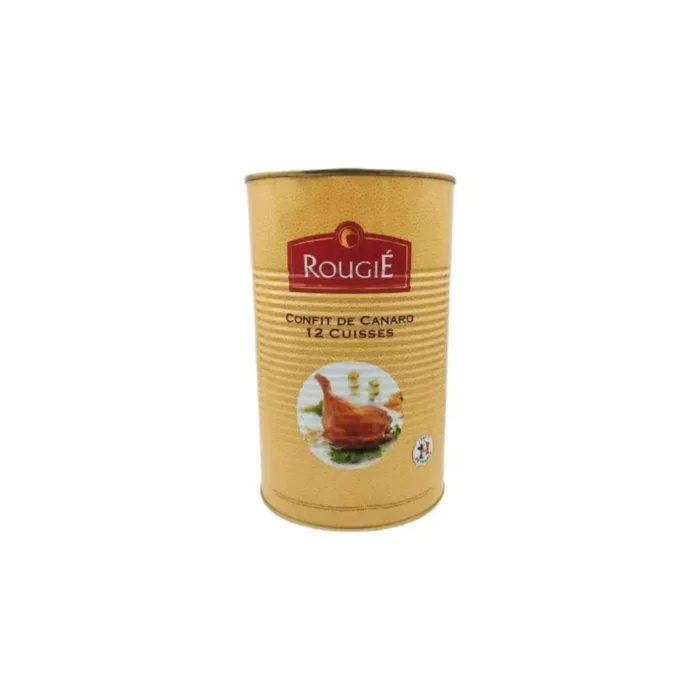 Confit canard 5/1 12 cuisses Rougié 3,825KG