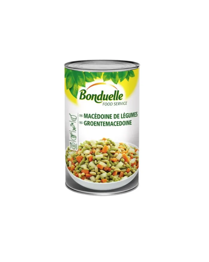 Macédoine légumes boite 5/1 4KG