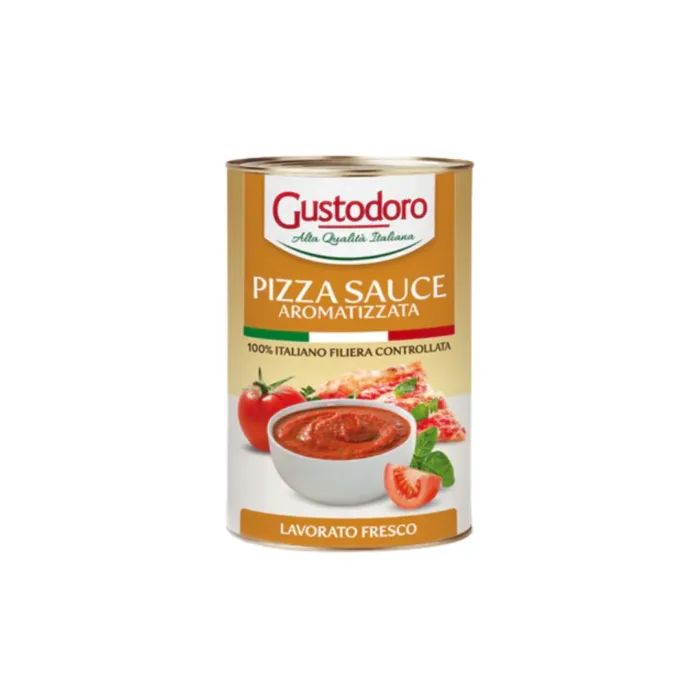 Sauce tomate pizza aromatisée boite 5/1 4,1KG
