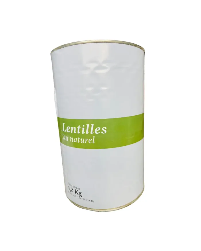 Lentille naturelle boite 5/1 4,2KG