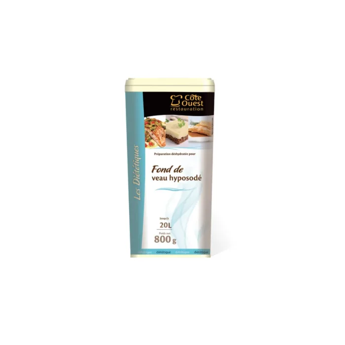 Fond blanc de veau régime/hyposode 800G