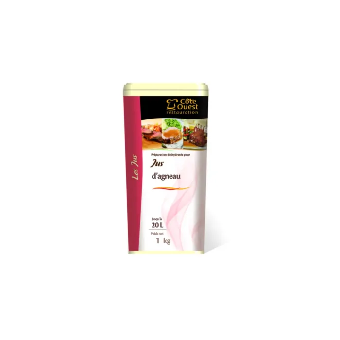 Jus d'agneau rôti boite 17/25l 1KG