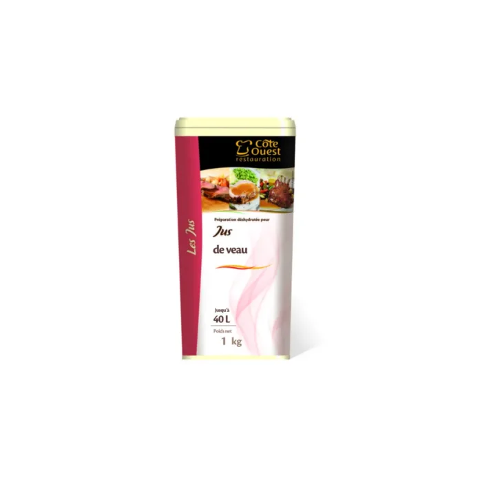 Jus de veau lie sans gluten boite 30/60L 1KG