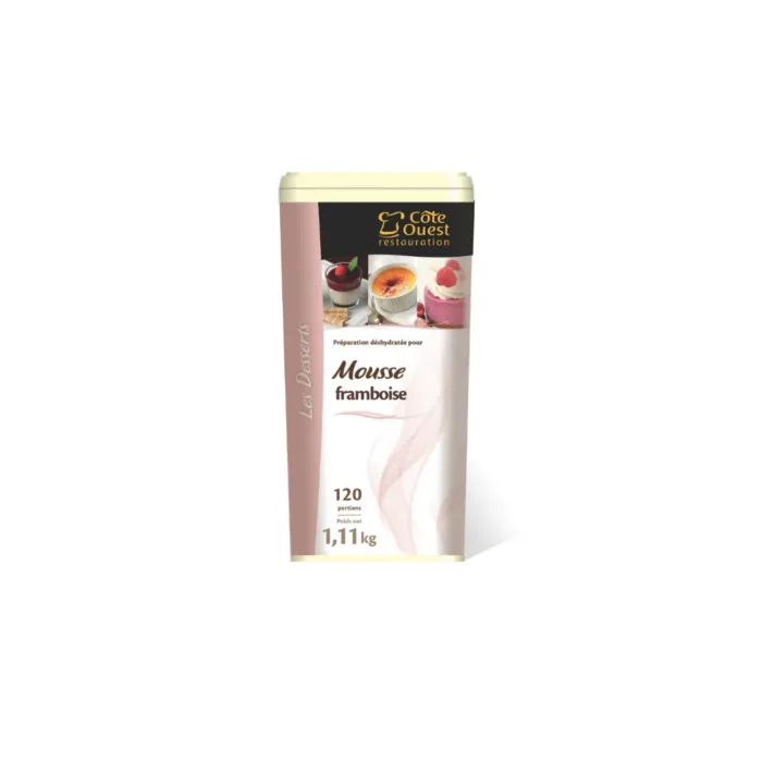 Mousse framboise boite 75 portions 1,1KG