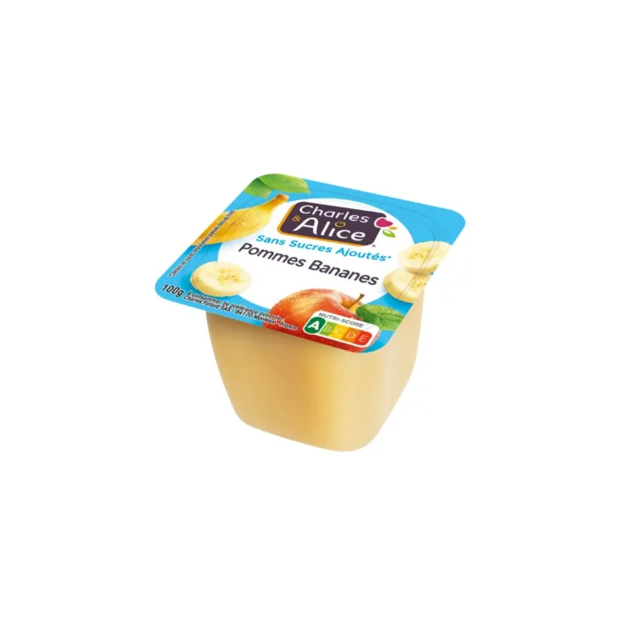 Compote pomme banane 120X100G