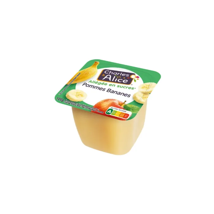 Purée pomme/banane 120X100G