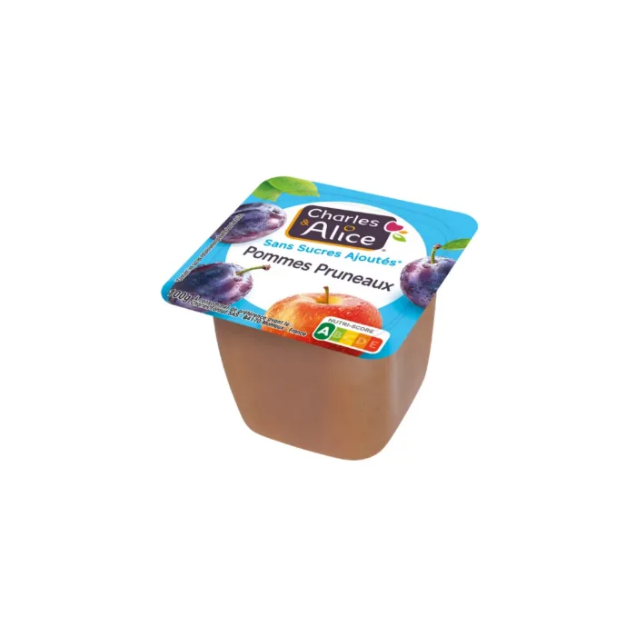 Purée pomme/pruneau 120X100G