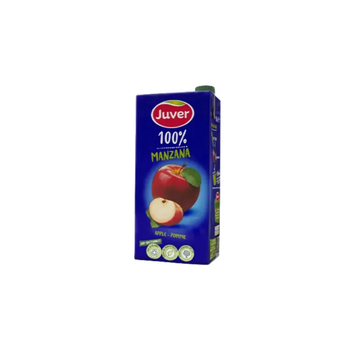 Jus Juver pomme pur jus brick 1L