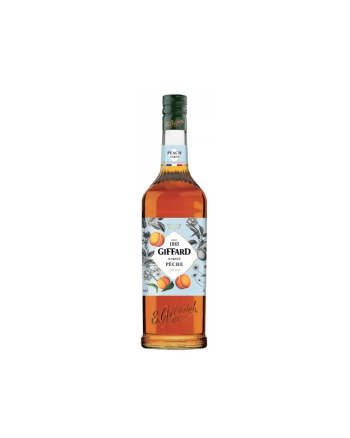 Sirop pêche Giffard 1L