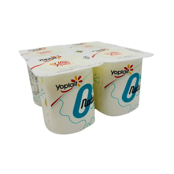 Yaourt 0% nature Yoplait 4X125G