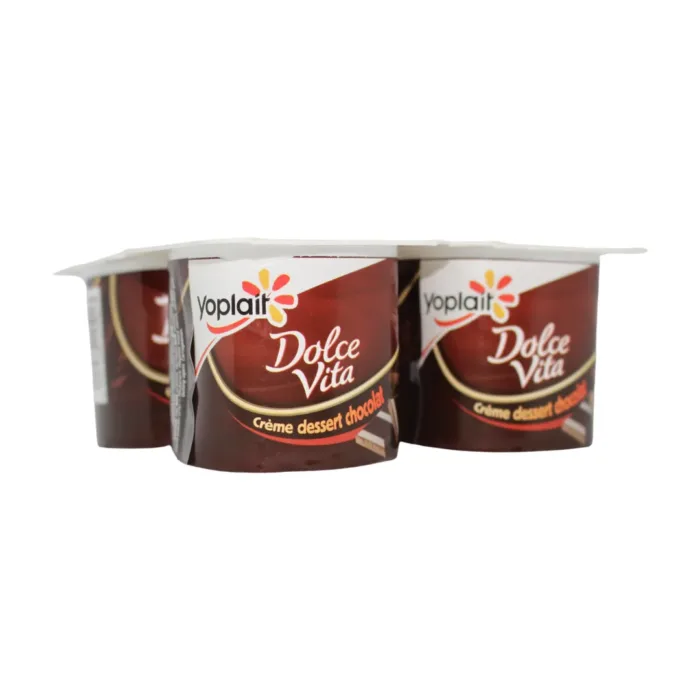 Crème dessert Dolce Vita chocolat Yoplait 4X100G