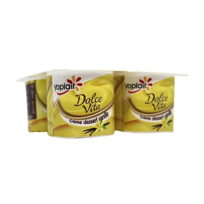 Crème dessert Dolce Vita vanille Yoplait 4X100G