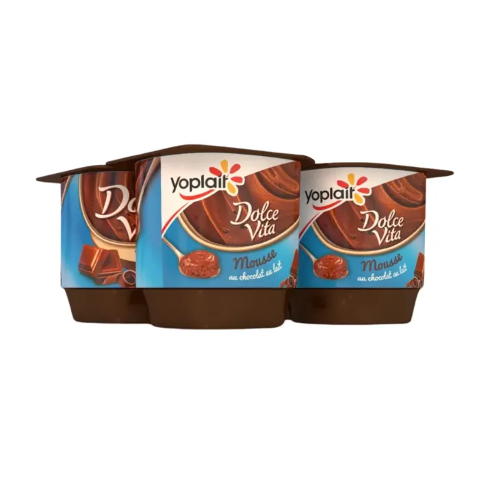 Mousse au chocolat Dolce Vita Yoplait 4X125G