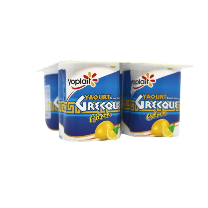 Yaourt brassé façon Grec citron Yoplait 4X125G