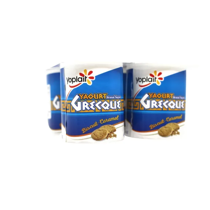 Yaourt brassé façon Grec biscuit Yoplait 4X125G