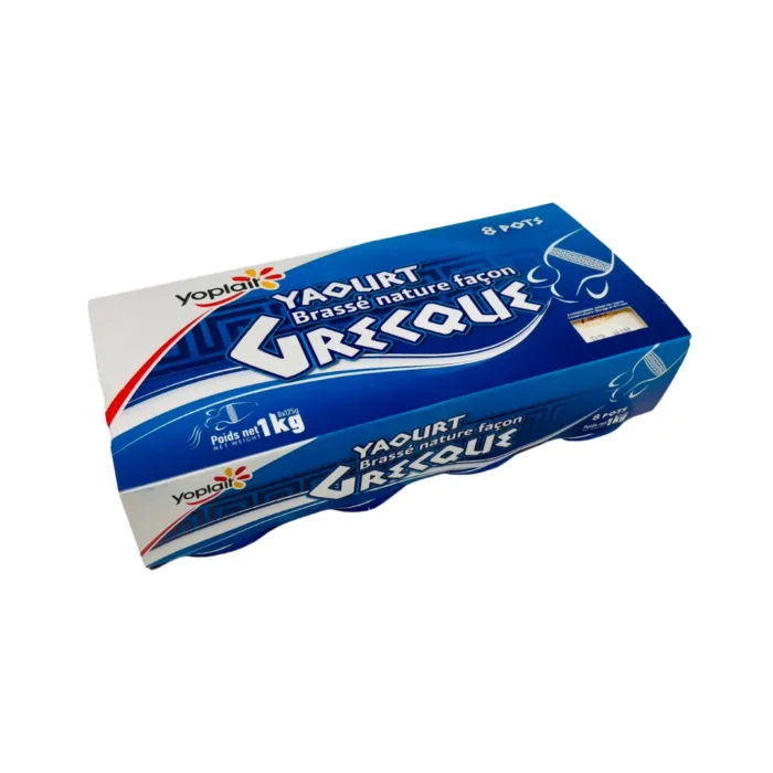 Yaourt brassé façon Grec nature Yoplait 8X125G