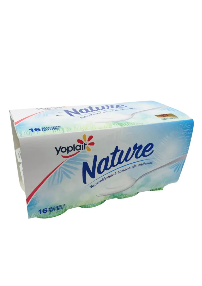 Yaourt nature Yoplait 16X125G