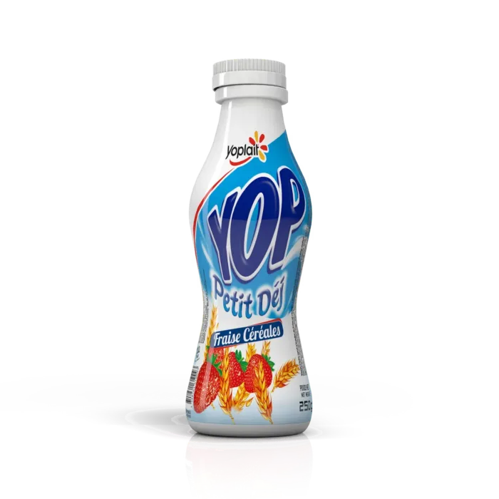Yaourt à boire Yop fraise céréales 25CL