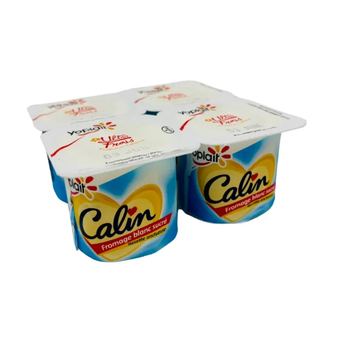 Fromage blanc Calin nature sucré 4X100G